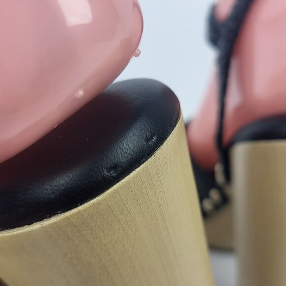 SARTO by Franco Sarto Wally Platform Sandal Wood Clog - Picture 5 of 16